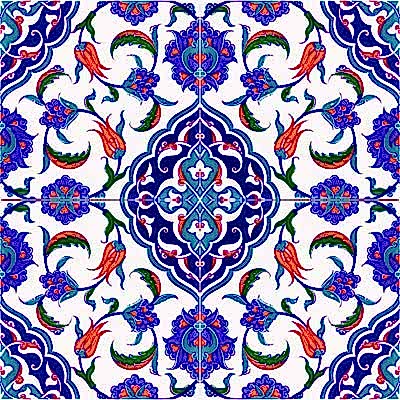 İznik Serisi Seramik Karo Model 4