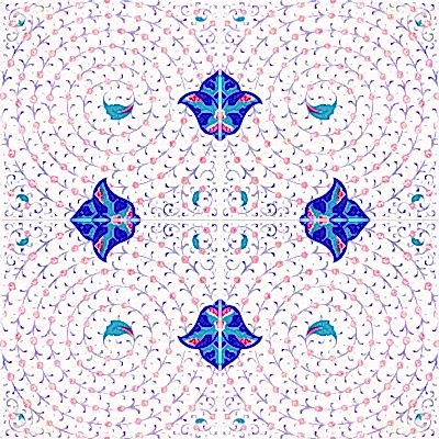 İznik Serisi Seramik Karo Model 8