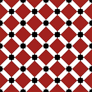 4110-20x20 Desenli Seramik Karosu