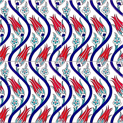 İznik Serisi Seramik Karo Model 12