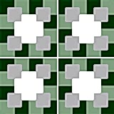 4390 20x20 Desenli Seramik Karosu