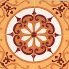 4270-20x20 Desenli Seramik Karosu