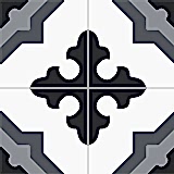 4610 20x20 Desenli Seramik Karosu