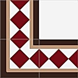 4820 20x20 Desenli Seramik Bordür Karo