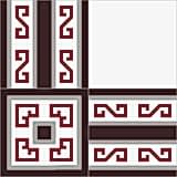 4890 20x20 Desenli Seramik Karosu