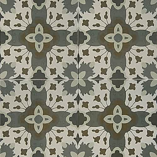 Malaga 20x20 Desenli Seramik Karosu