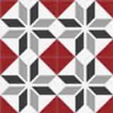 4140-20x20 Desenli Seramik Karosu