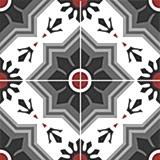 4310-20x20 Desenli Seramik Karosu