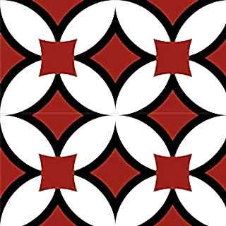 4060-20x20 Desenli Seramik Karosu