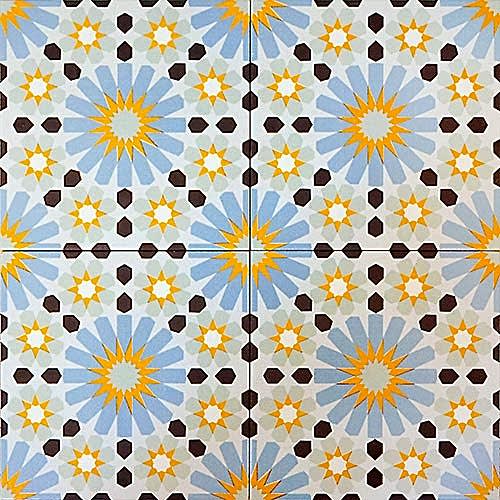 Tanger 20x20 Desenli Seramik Karosu